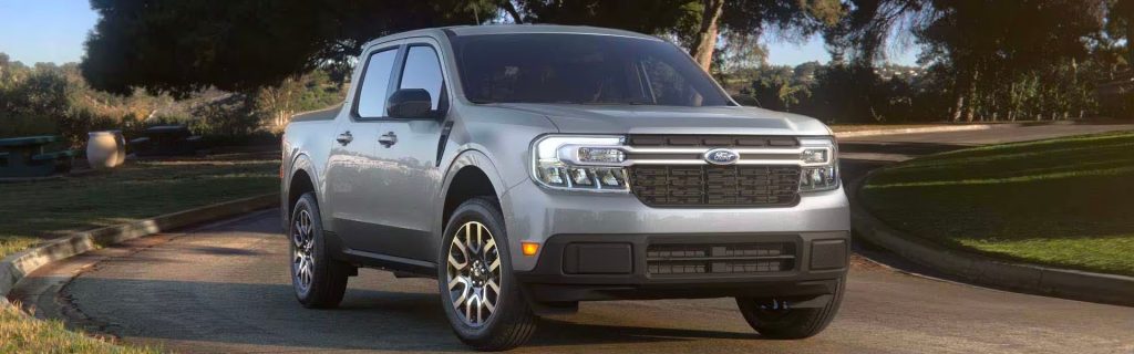 a 2025 Ford Maverick on the road