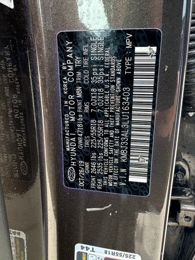 2020 Hyundai Tucson Ultimate