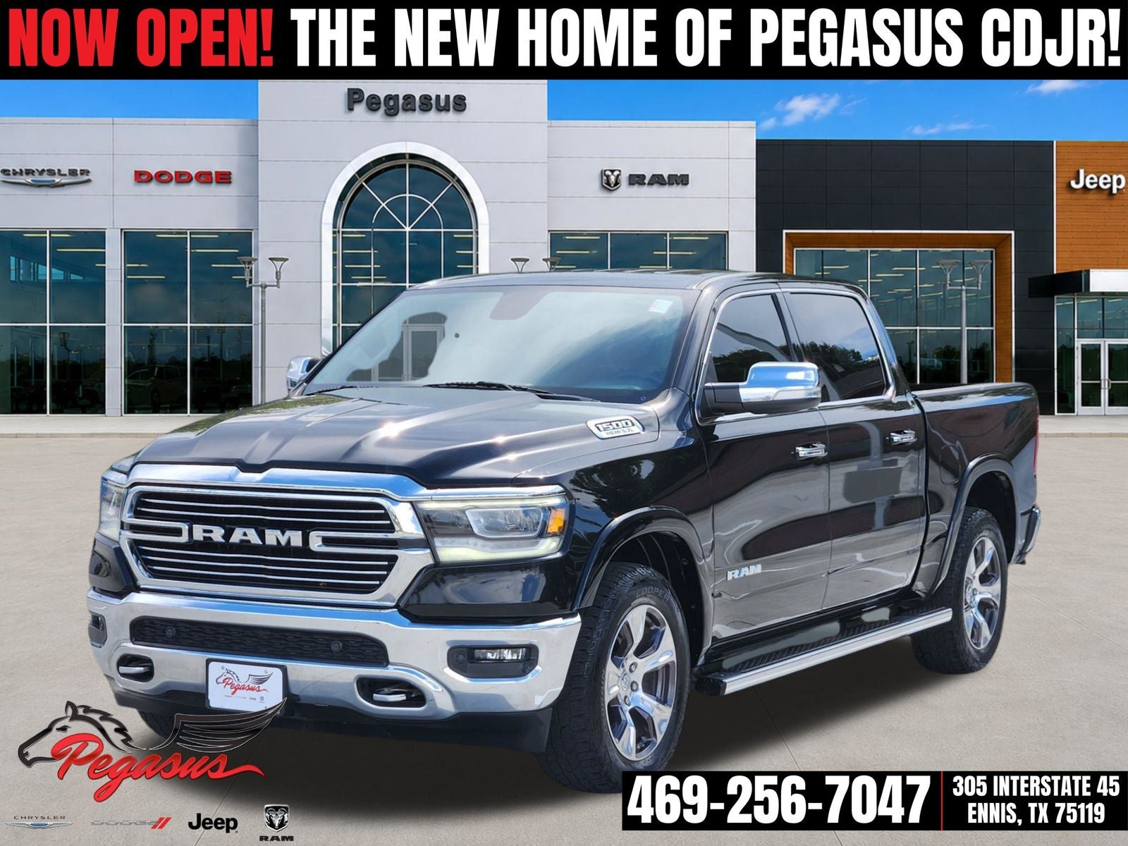 2019 RAM Ram 1500 Laramie Crew Cab 4x2 5'7' Box