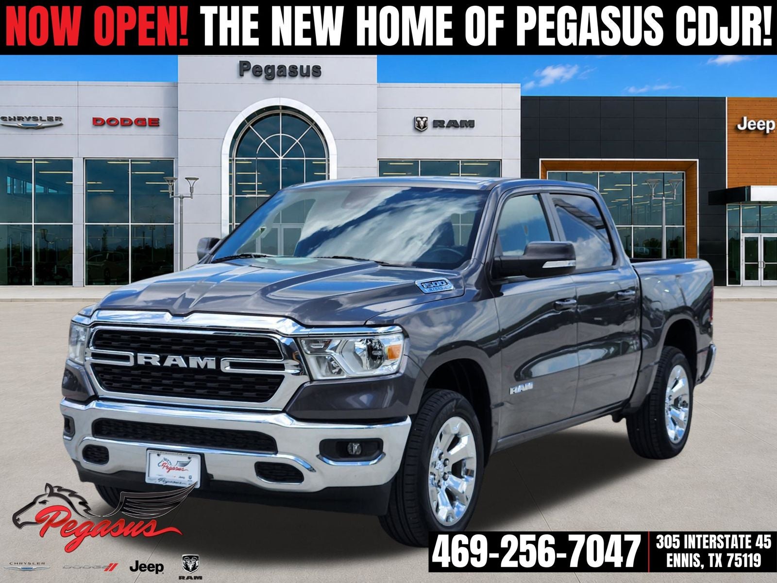 2022 RAM Ram 1500 Big Horn Crew Cab 4x4 5'7' Box