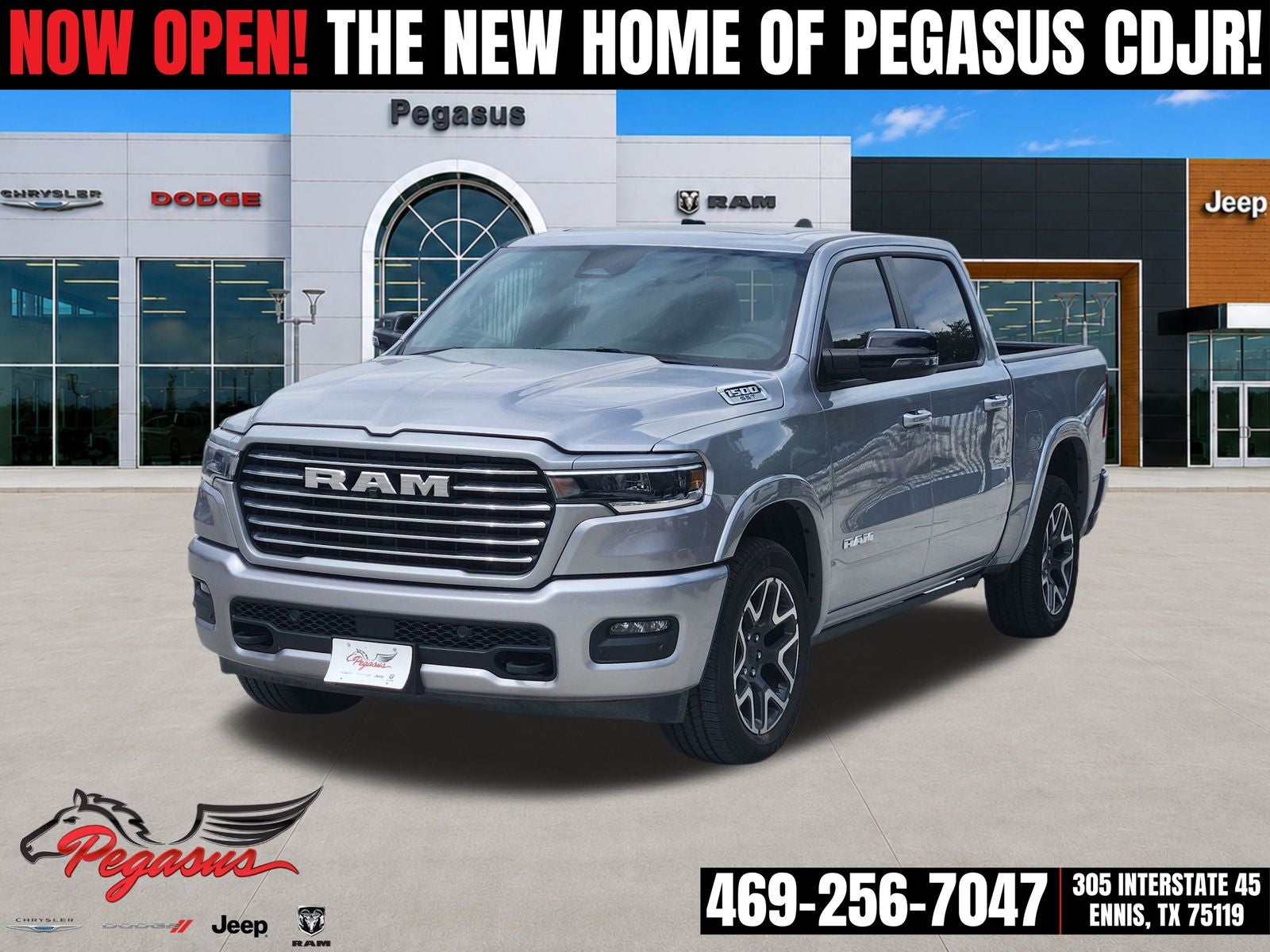 2025 RAM Ram 1500 Laramie Crew Cab 4x4 5'7' Box
