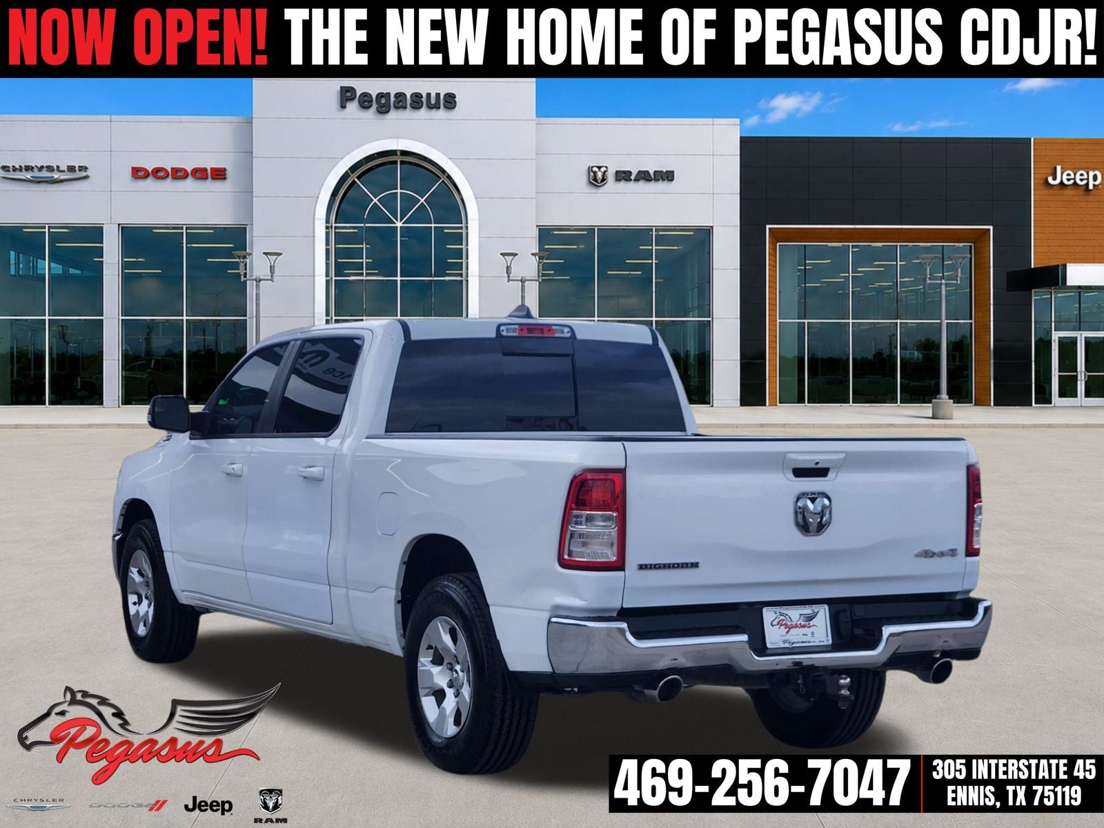 2021 RAM Ram 1500 Big Horn Crew Cab 4x4 6'4' Box