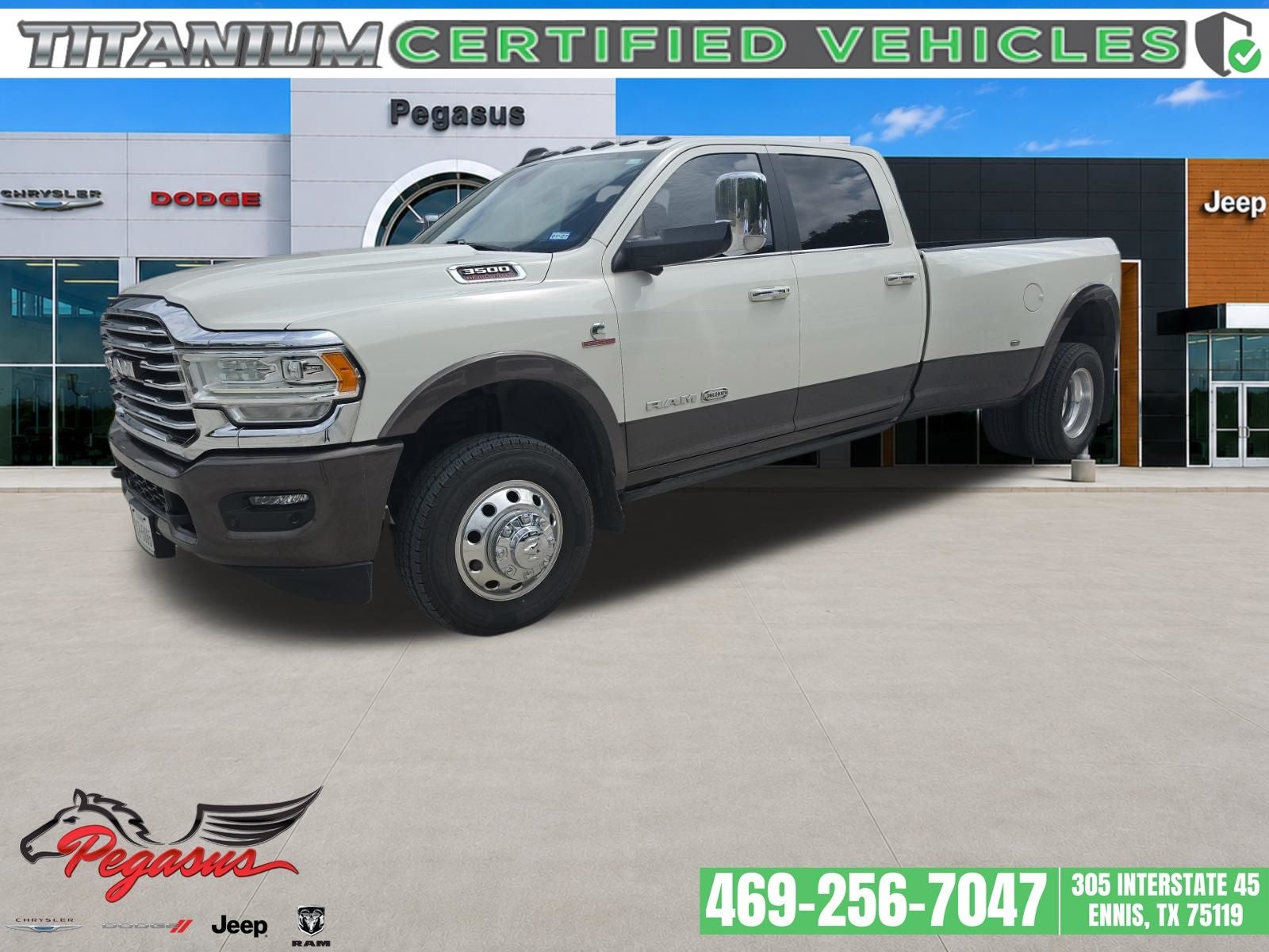 2021 RAM Ram 3500 Limited Longhorn Crew Cab 4x4 8' Box