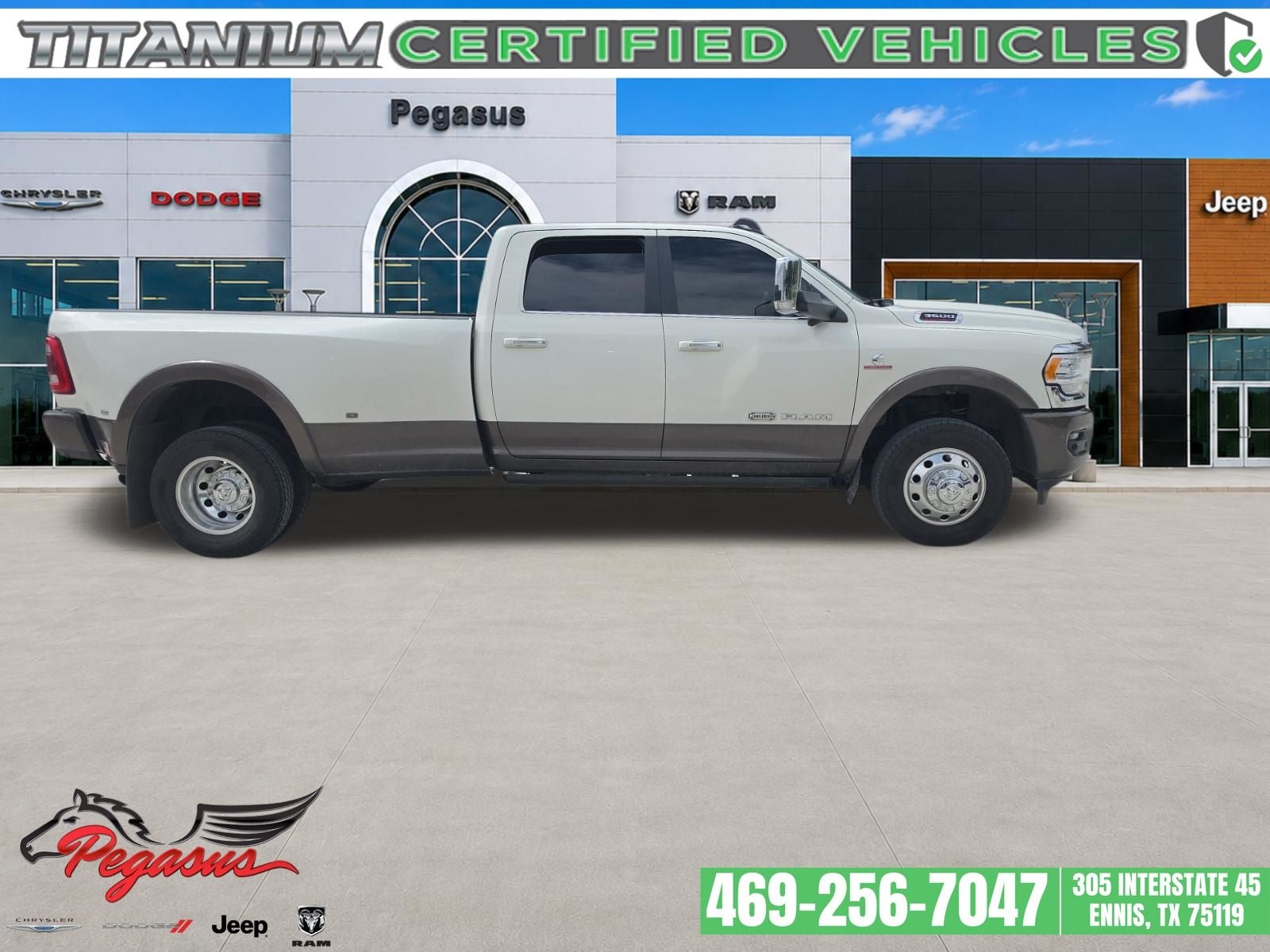 2021 RAM Ram 3500 Limited Longhorn Crew Cab 4x4 8' Box