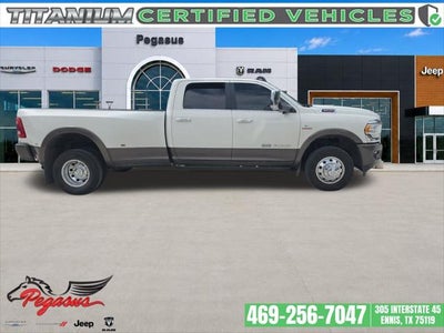 2021 RAM Ram 3500 Limited Longhorn Crew Cab 4x4 8' Box