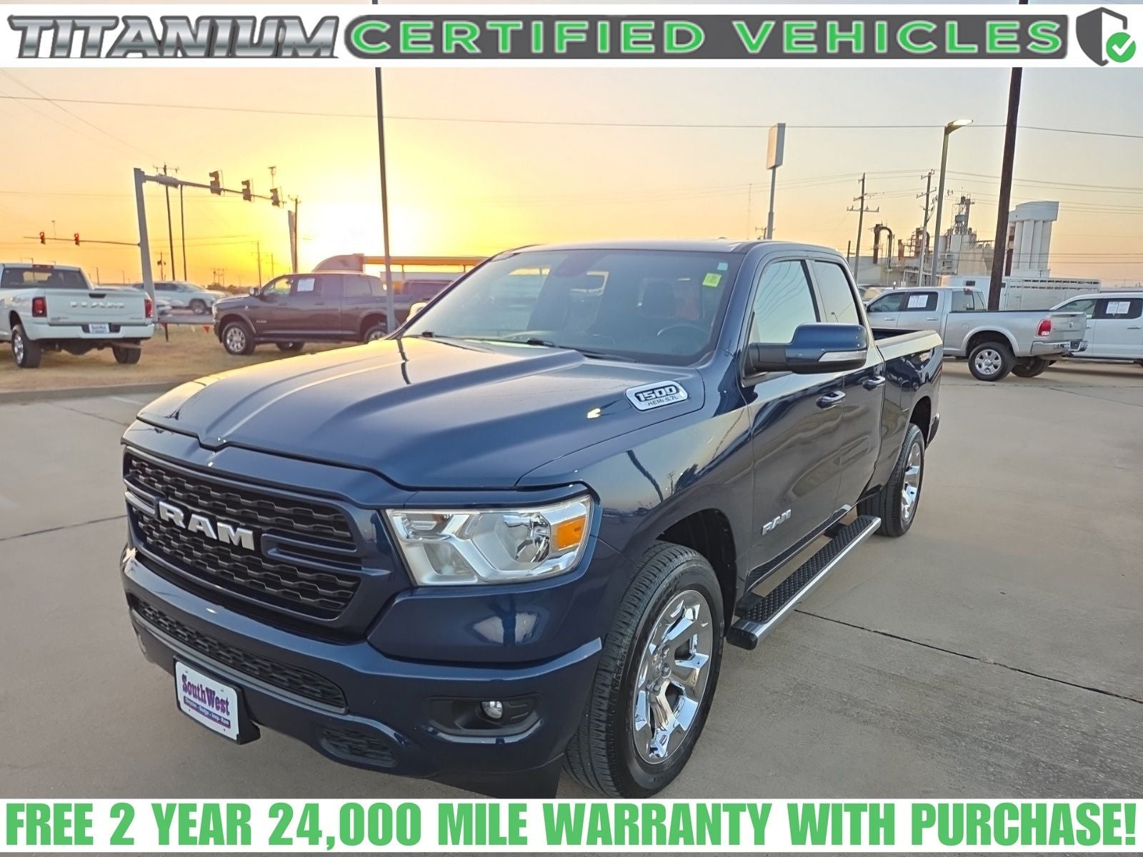 2022 RAM Ram 1500 Lone Star Quad Cab 4x2 6'4' Box