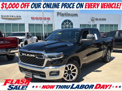 2025 RAM Ram 1500 Lone Star Crew Cab 4x4 5'7' Box