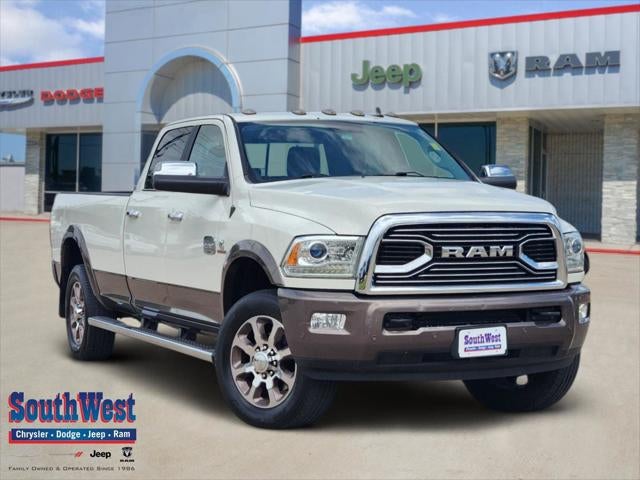 2018 RAM Ram 3500 Laramie Longhorn Crew Cab 4x4 8' Box