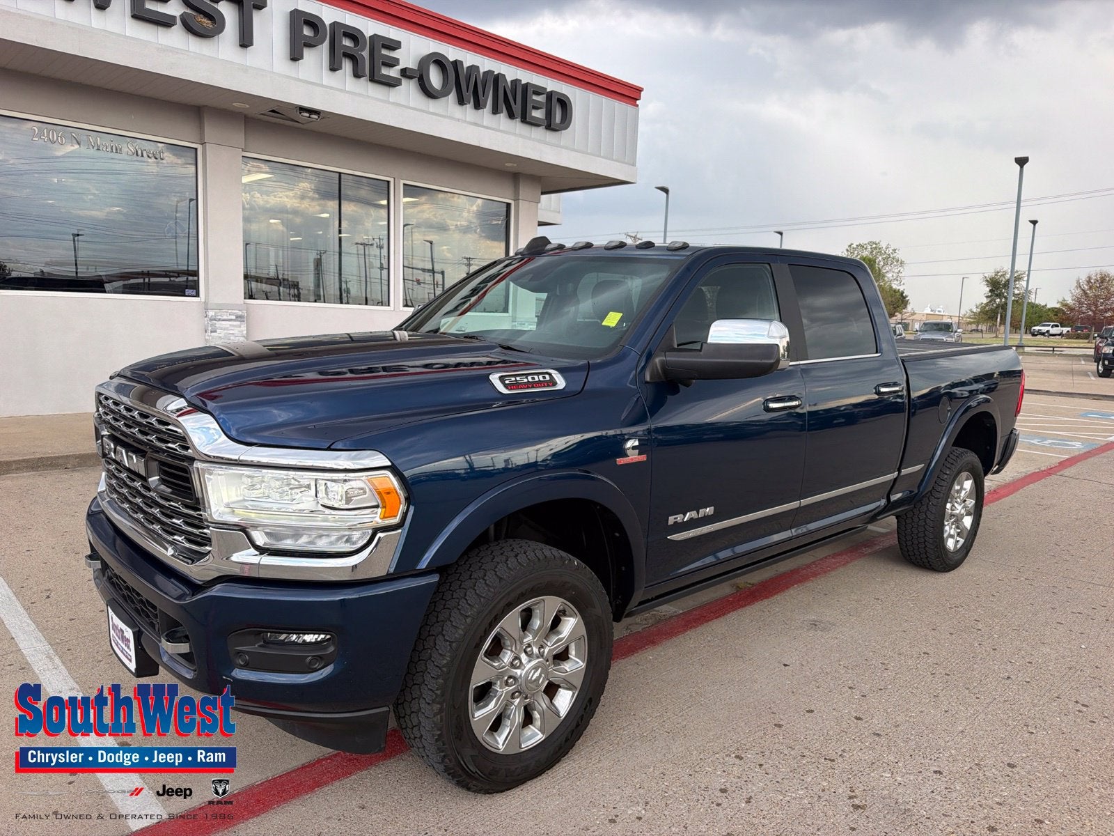 2022 RAM Ram 2500 Limited Crew Cab 4x4 6'4' Box