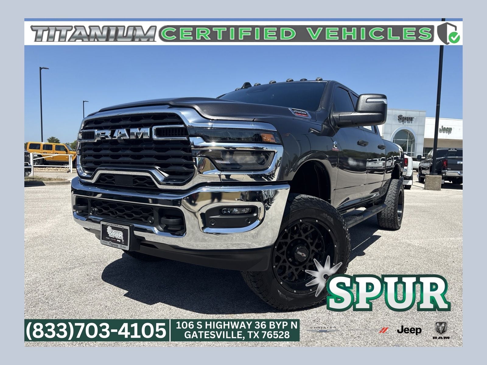 2025 RAM Ram 2500 Tradesman Crew Cab 4x4 6'4' Box