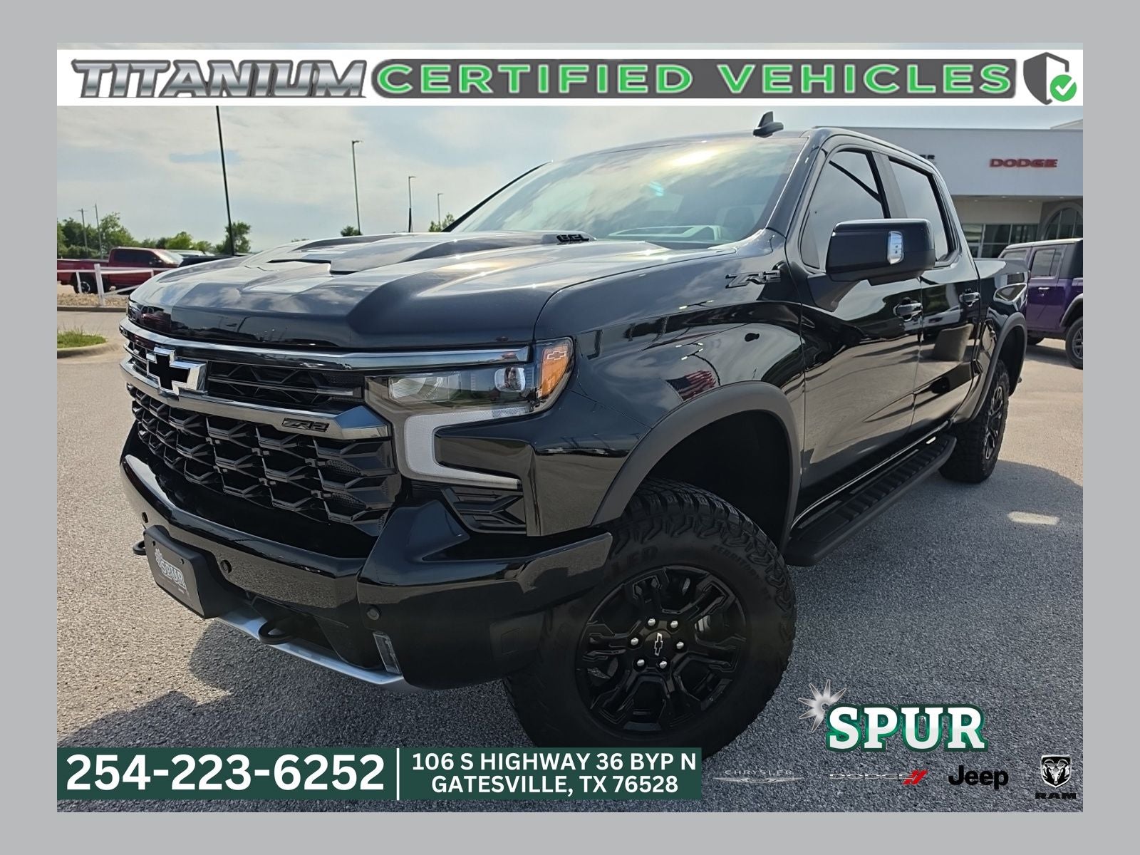 2026 Chevrolet Silverado 1500 4WD Crew Cab Short Bed ZR2