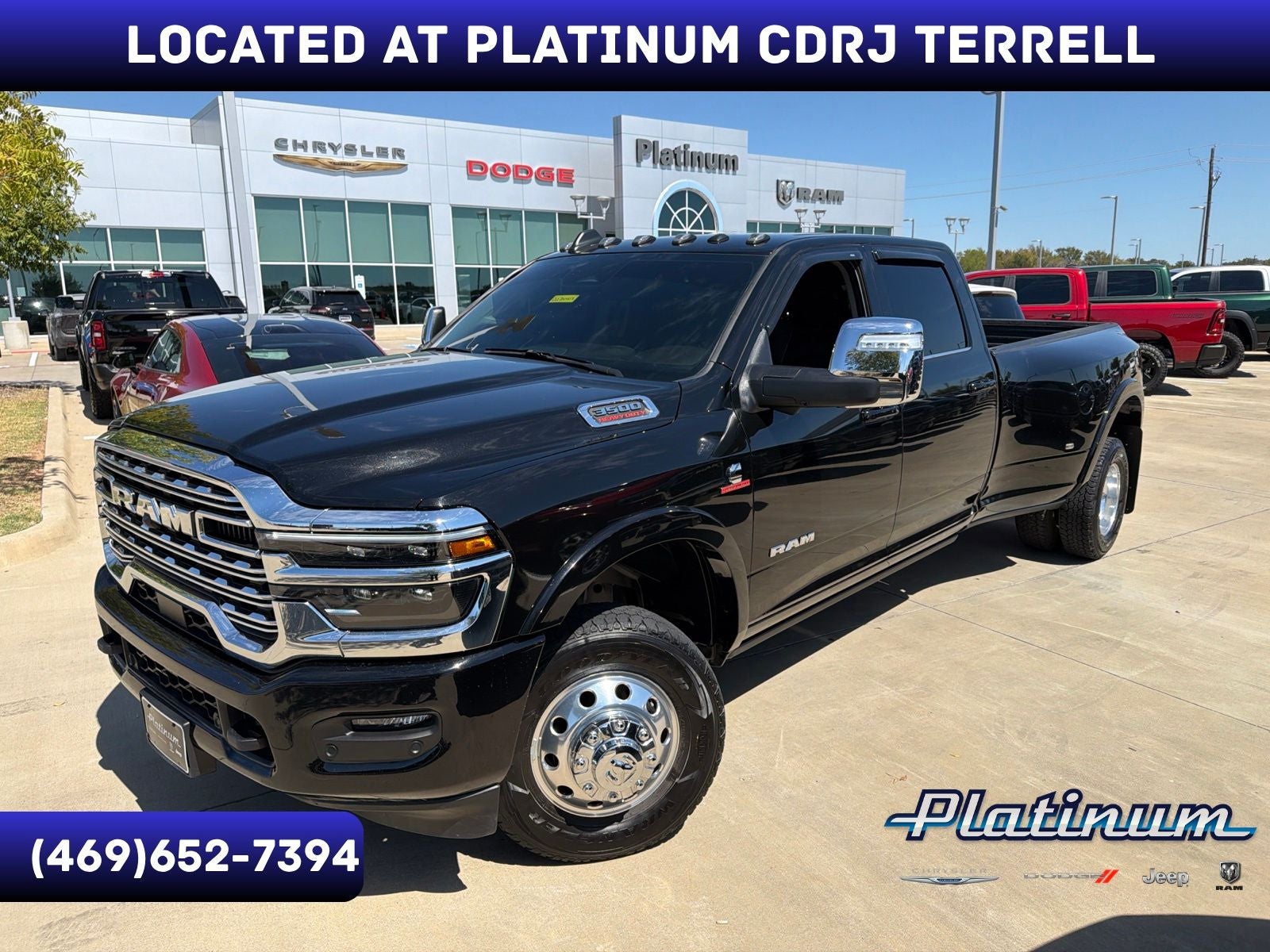 2026 RAM Ram 3500 Limited Longhorn Crew Cab 4x4 8' Box