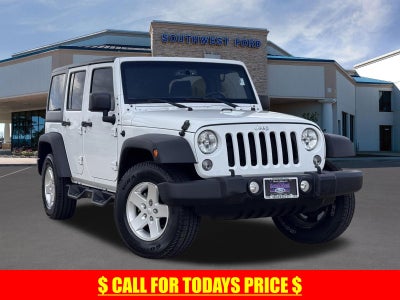 2018 Jeep Wrangler JK Unlimited Sport