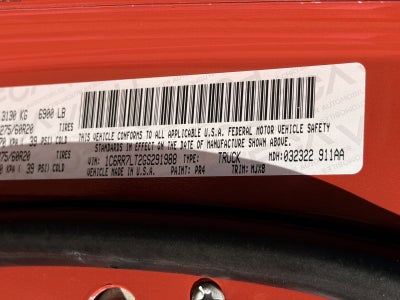 2016 RAM 1500 Lone Star