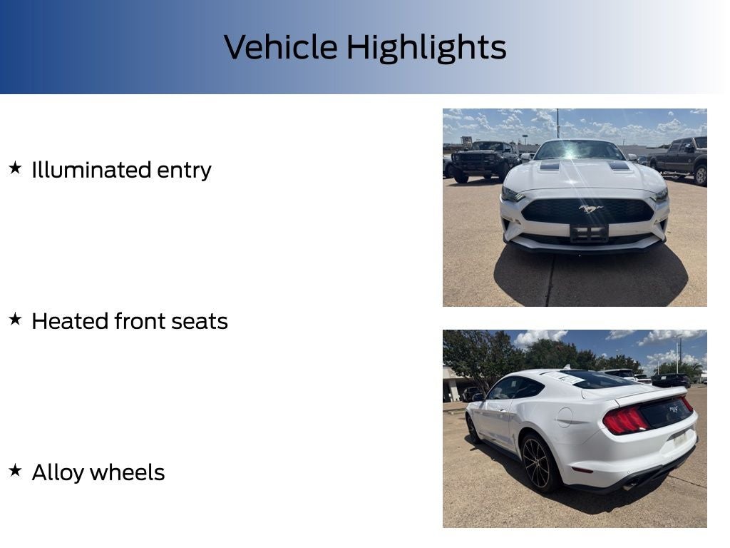 2020 Ford Mustang EcoBoost Premium