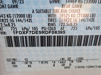 2024 Ford F-750SD Base Fleet