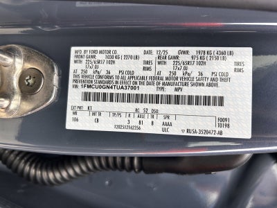 2026 Ford Escape Active