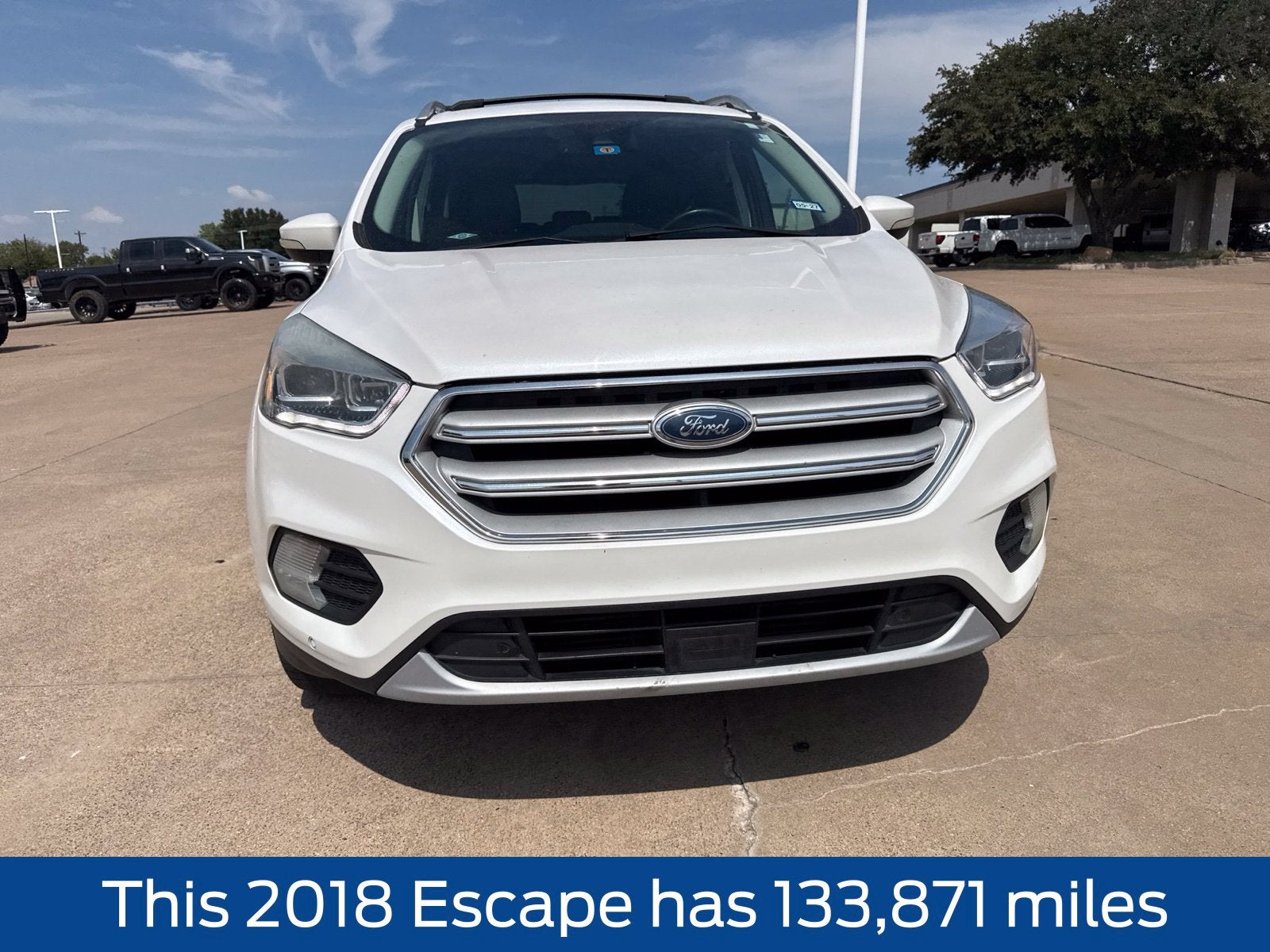 Used 2018 Ford Escape Titanium with VIN 1FMCU0J94JUB83214 for sale in Hudson Oaks, TX