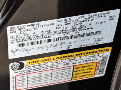 2026 Ford Expedition Max Platinum