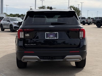 2026 Ford Explorer Platinum