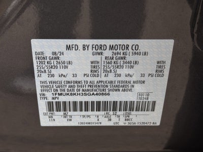 2025 Ford Explorer ST-Line