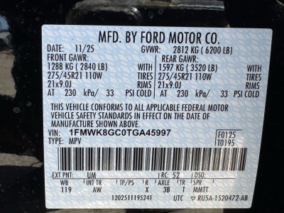 2026 Ford Explorer ST