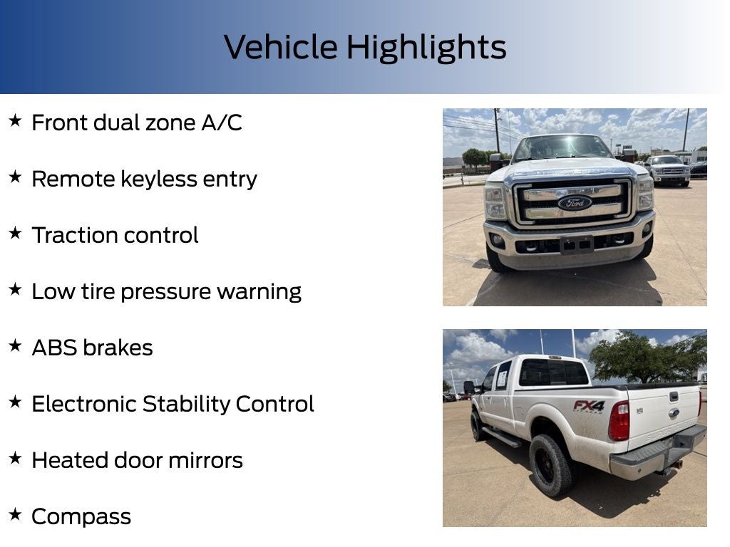 2014 Ford F-250SD F-250® Lariat®
