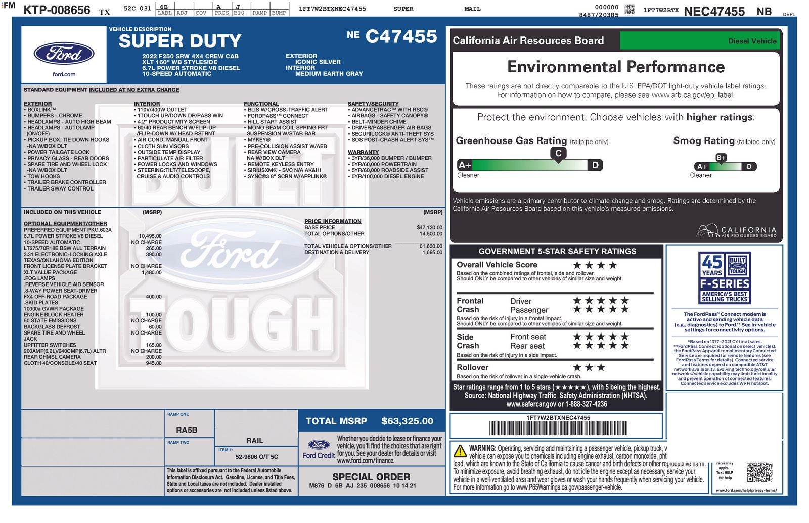 2022 Ford F-250SD F-250® XLT