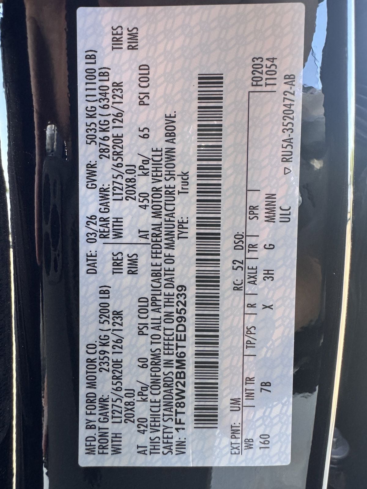 2026 Ford F-250SD Platinum