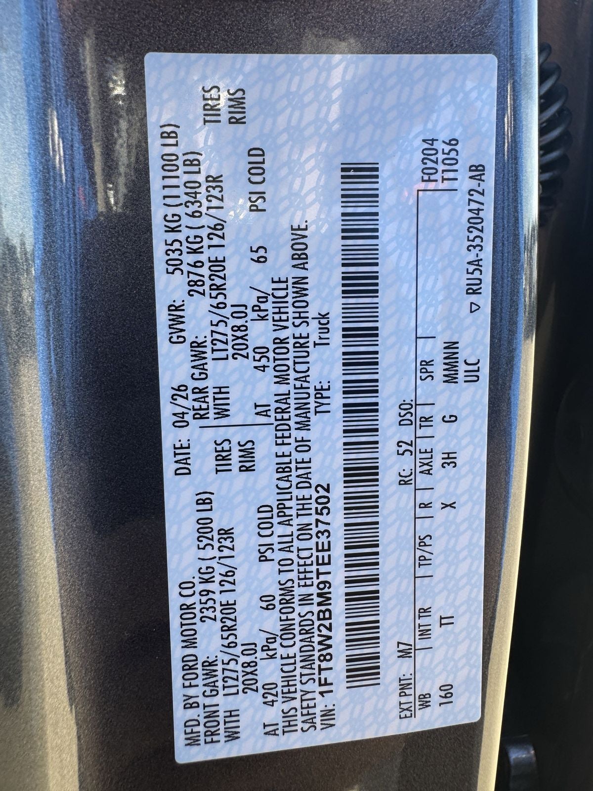 2026 Ford F-250SD Platinum