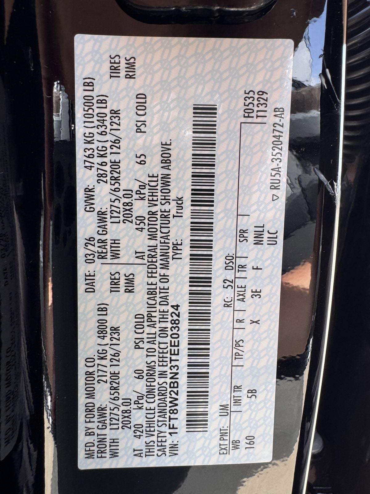 2026 Ford F-250SD F-250® Lariat®