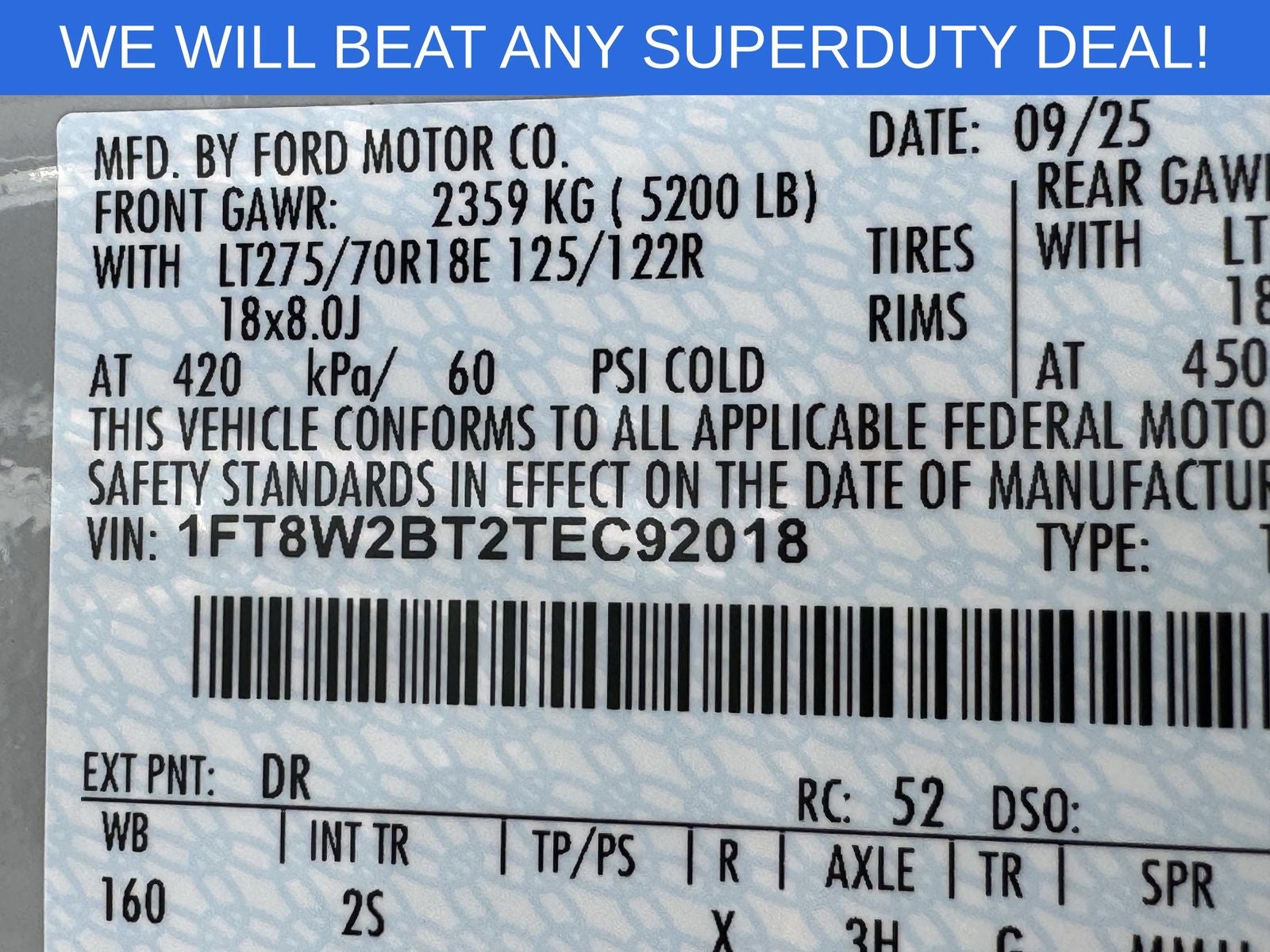 2026 Ford F-250SD F-250® XLT