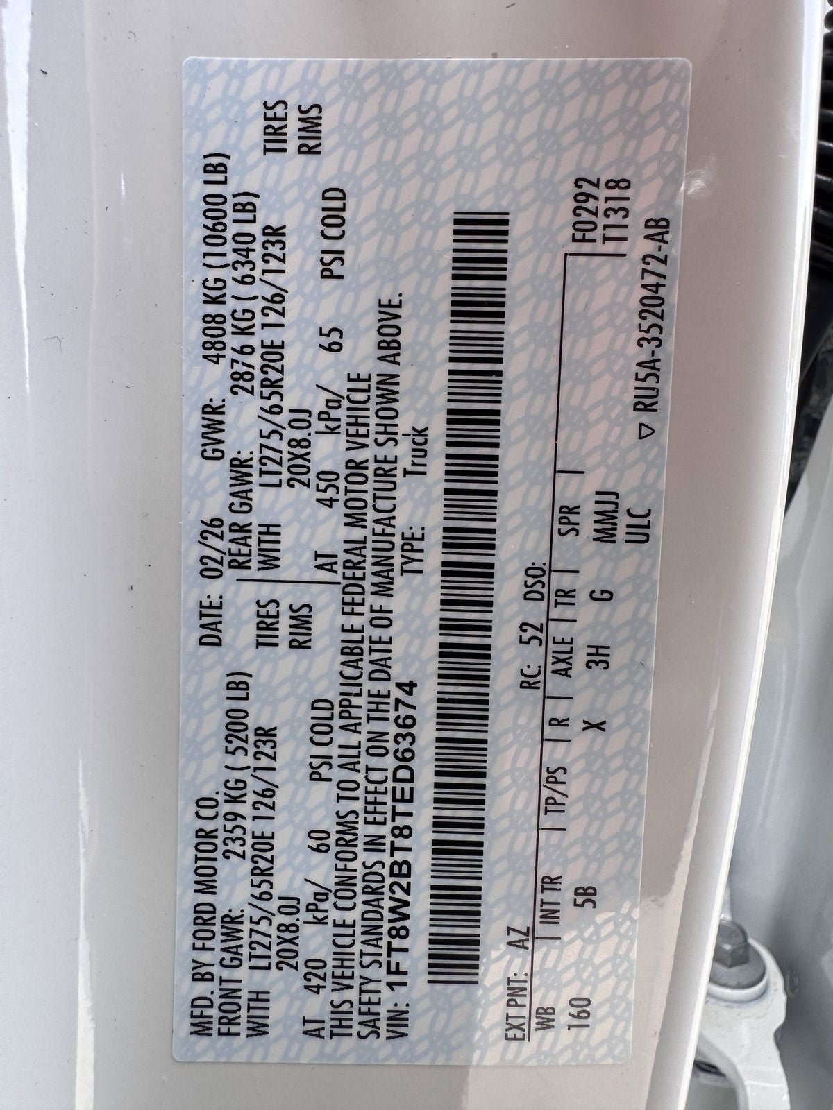 2026 Ford F-250SD F-250® Lariat®