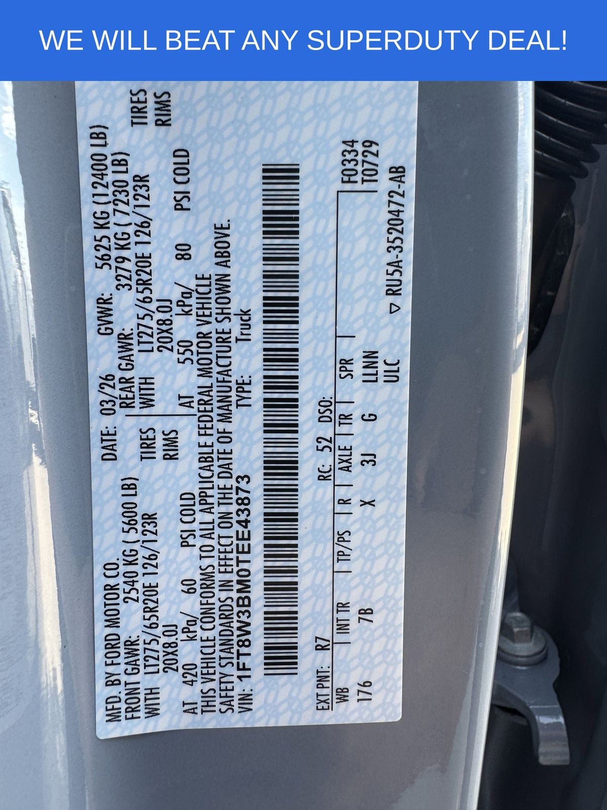 2026 Ford F-350SD Platinum