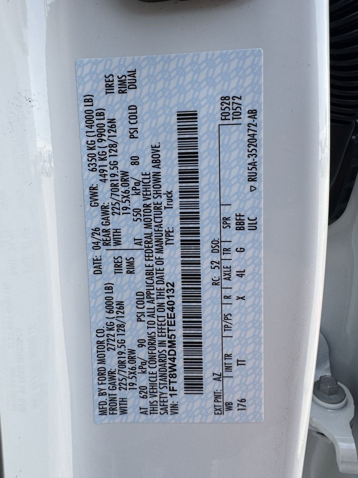 2026 Ford F-450SD Platinum DRW