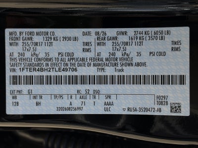 2026 Ford Ranger XL
