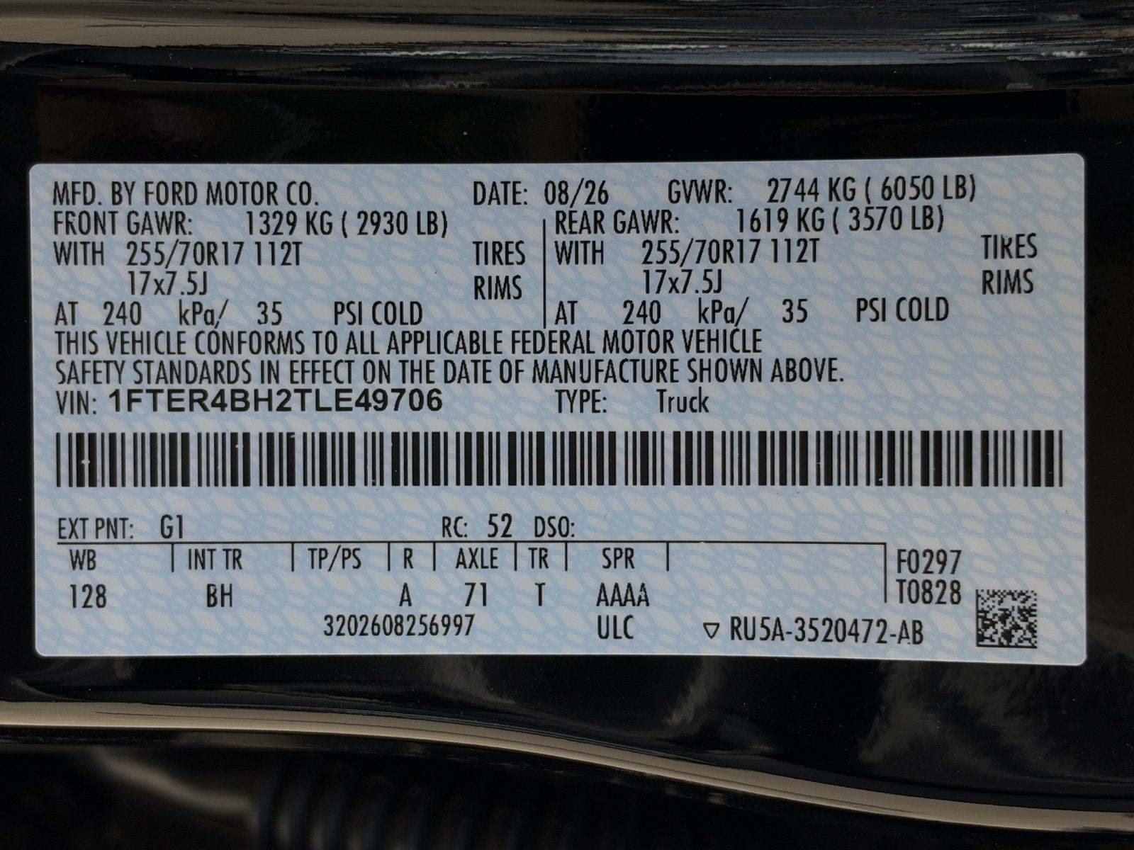 2026 Ford Ranger XL