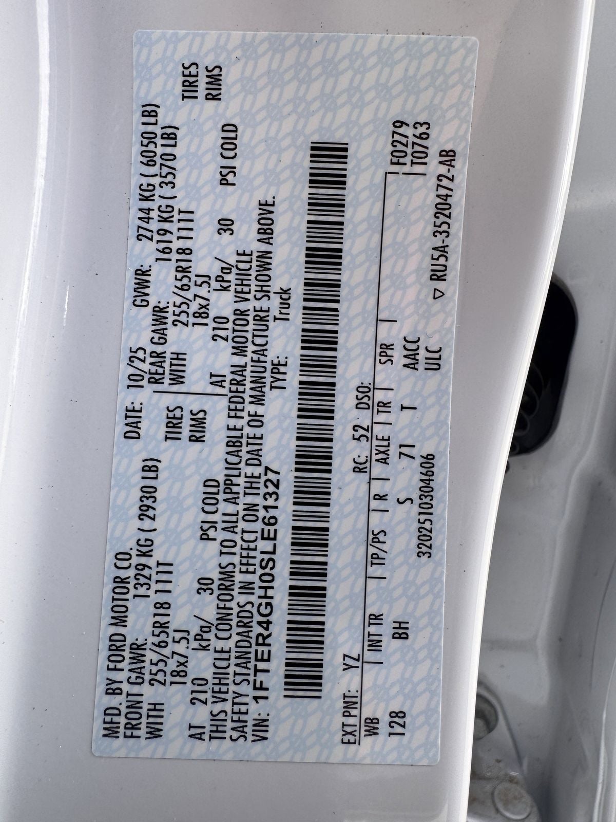 2025 Ford Ranger XLT