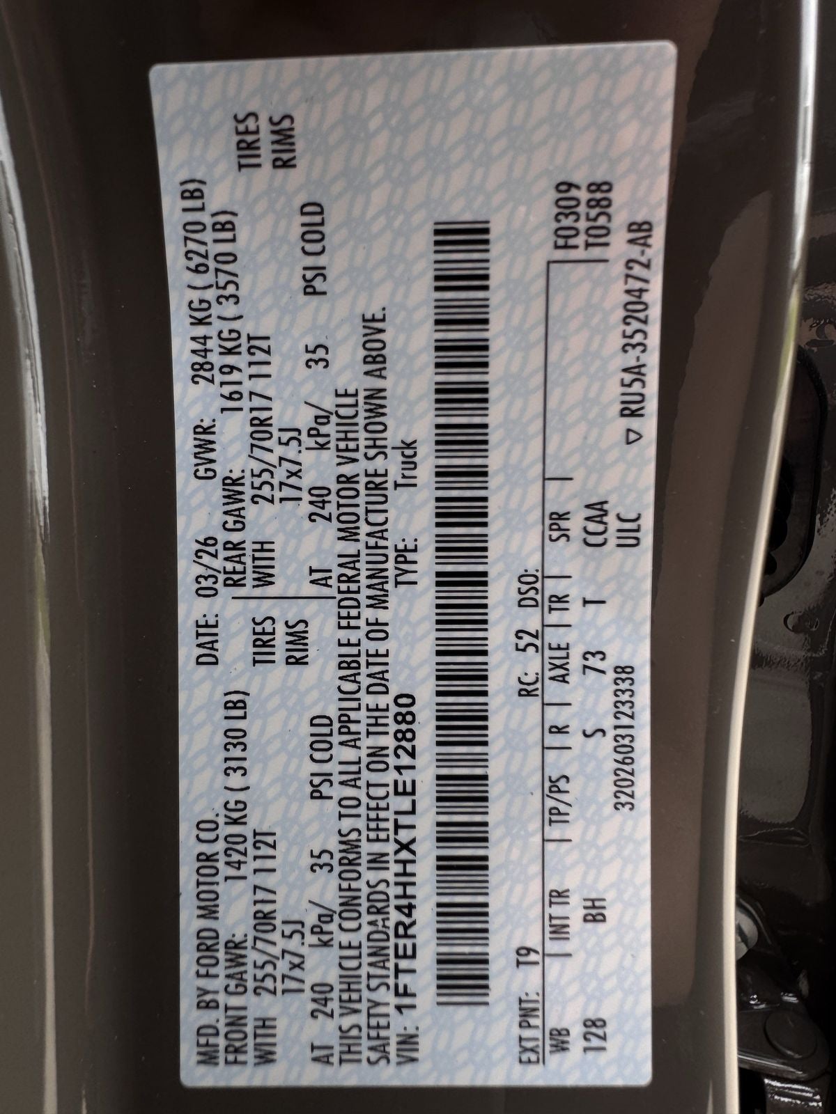 2026 Ford Ranger XLT