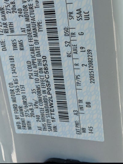 2025 Ford F-150 STX Fleet