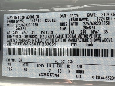 2026 Ford F-150 XLT