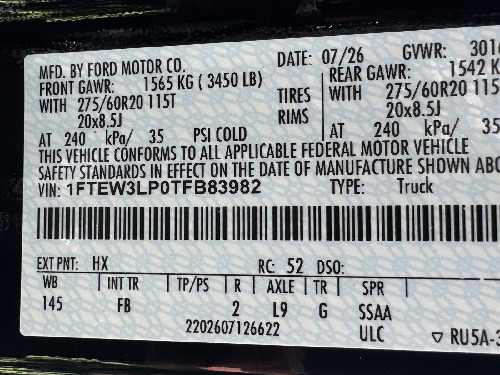 2026 Ford F-150 XLT