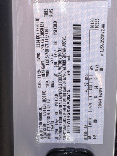 2025 Ford F-150 Raptor