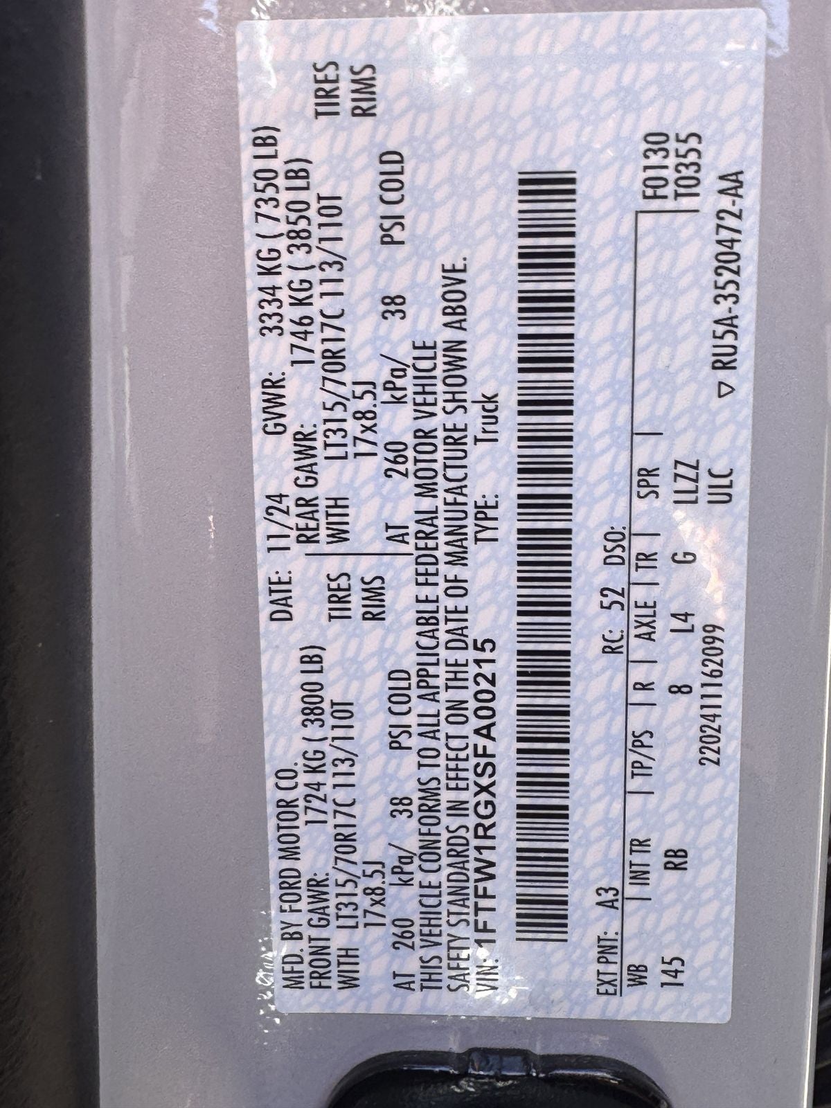 2025 Ford F-150 Raptor