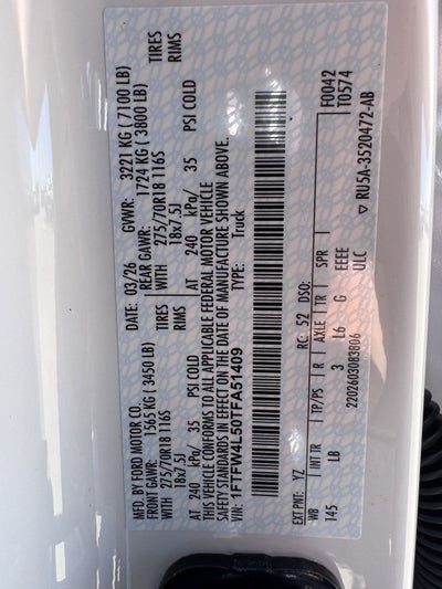 2026 Ford F-150 Tremor®