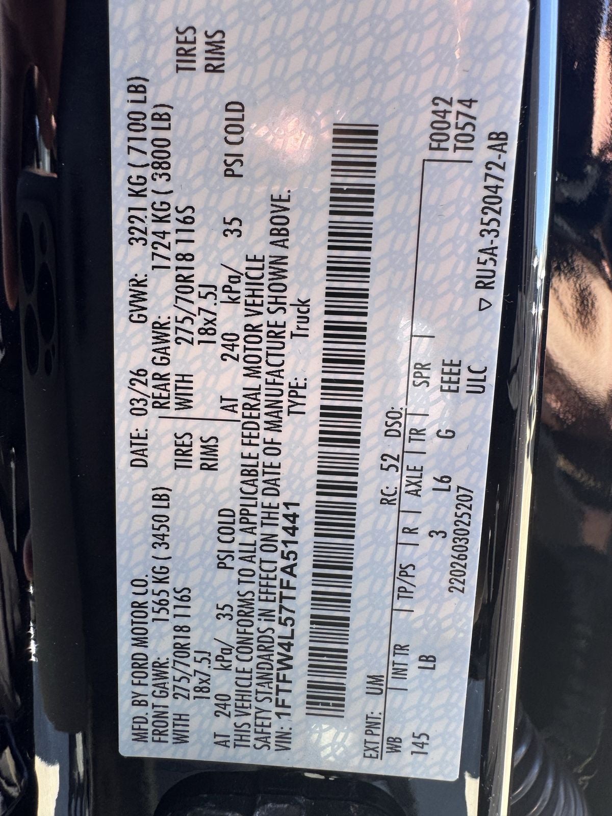 2026 Ford F-150 Tremor®