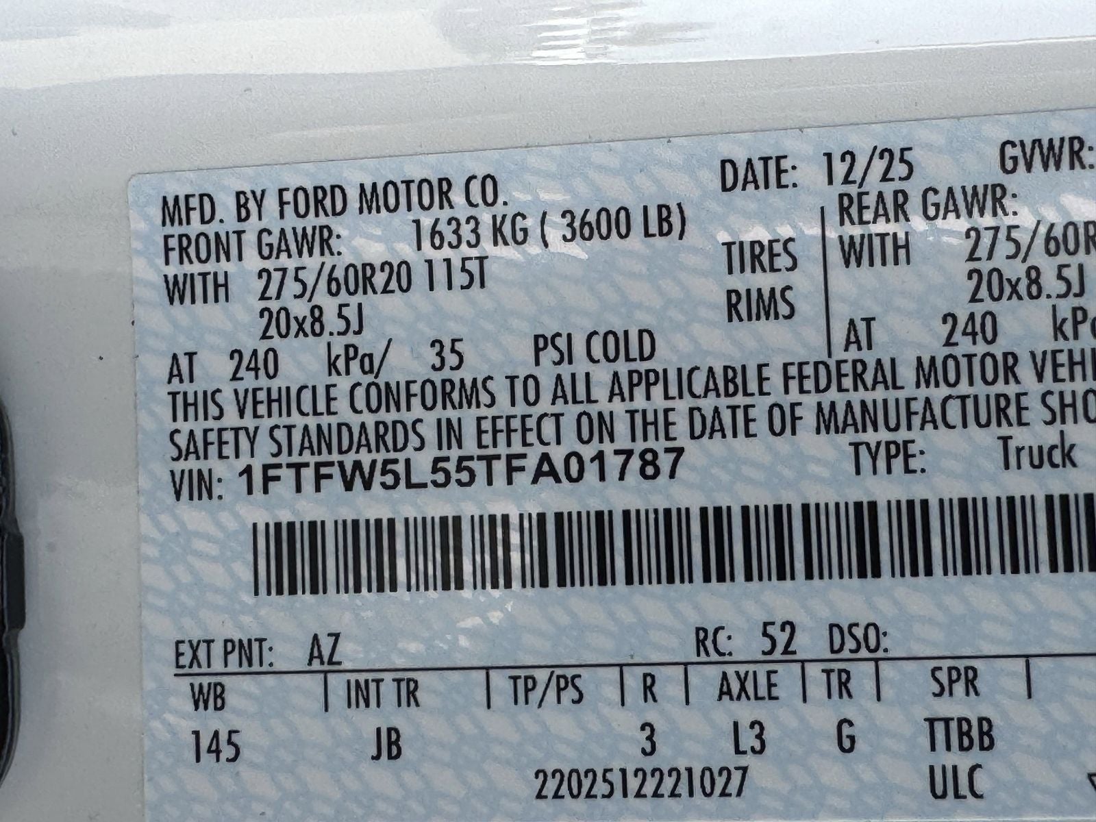 2026 Ford F-150 Lariat