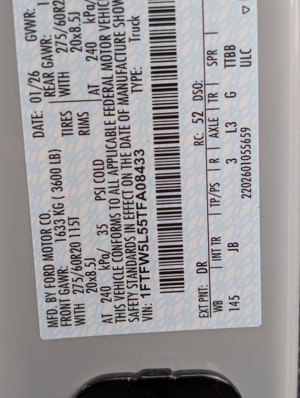 2026 Ford F-150 Lariat