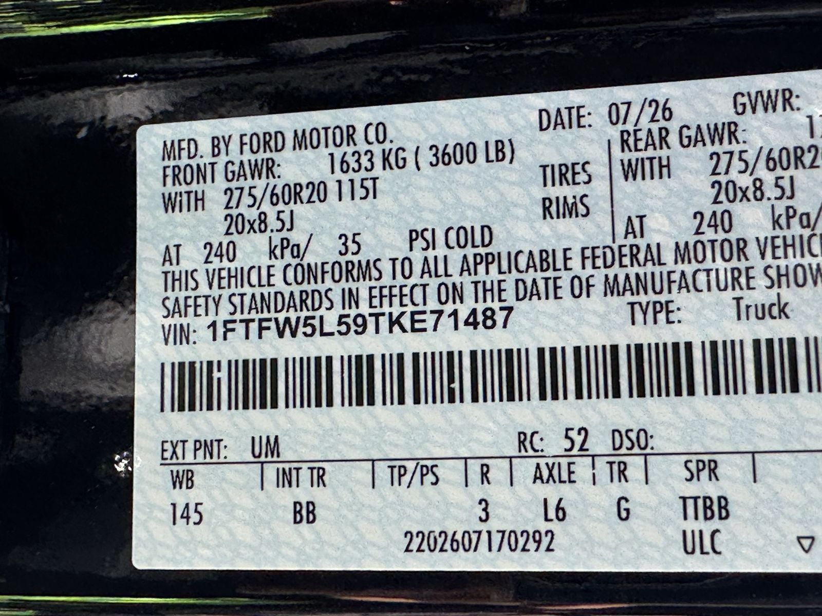 2026 Ford F-150 Lariat