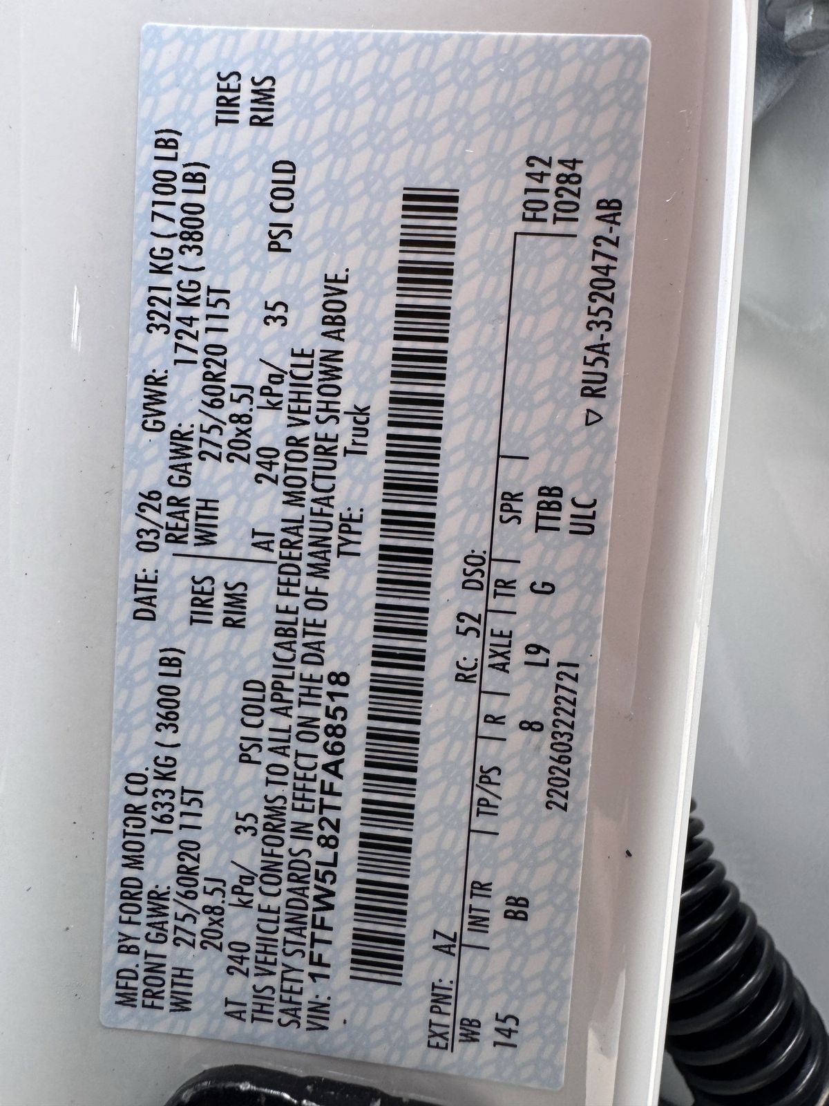 2026 Ford F-150 Lariat